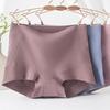 Roupa íntima de cintura alta feminina de algodão plus size para meninas cheinhas shorts boxer femininos de algodão com contração abdominal e levantamento de quadril shorts boxer