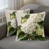 Funda de cojín con flor bordada temu serie flor de primavera funda de almohada para sofá hogar dormitorio