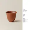 Ruyinui Song Yixing Zisha Mineral Original Zhu Ni Taza de Maestro Retro Pura Hecha a Mano Taza de Té Estilo Zen Taza de Aroma Taza de Cata de Té