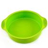Em Estoque Formas Redondas para Bolo de 10 polegadas Mousse Chiffon Forma para Pão Silicone de Grau Alimentício Forma para Bolo Assadeira de Pizza