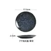 Louça estilo japonês esmalte de forno prato de cerâmica prato redondo prato para salada bife prato para sobremesa prato raso atacado comercial