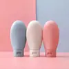 Cosméticos Engarrafados Diário Mangueira Squeeze terno Frasco de Shampoo Portátil Aba Frasco de Loção de Viagem 60ml