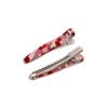 Nova moda japonesa cor acrílico grampo de cabelo feminino clipe decorativo BB clipe fabricantes de atacado