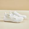 Jinbu Kangfei - Zapatos tejidos para mujer, de verano, nuevos, transpirables, de malla fina, combinables, informales, deportivos, sin cordones, para personas perezosas