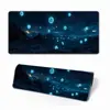Novo Mouse Pad Gradiente Céu Estrelado Transfronteiriço, Pad para Teclado Antiderrapante e Resistente a Manchas, Pad de Mesa para Escritório, Pad de Mesa para E-Sports, Pad de Peça Única para Dropshipping