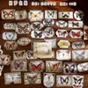 Pegatinas en Caja Zaomao Cosas Viejas Colección del Tiempo Diario Retro Material para Manualidades Pegatinas Decorativas 40 Hojas por Paquete 4 Estilos a Elegir