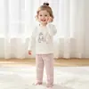 Conjunto de ropa interior térmica de lycra para niños para otoño e invierno, conjunto de dos piezas para casa para niños mayores, ropa interior sin costuras de algodón puro