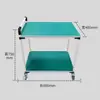 Carrinho Giratório Antiestático, Rack de Materiais, Carrinho de Oficina de Separação Multifuncional, Carrinho de Tubo Lean com Rodas, Carrinho de Ferramentas