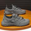 Zapatos de Protección Laboral para Hombre Verano Nuevo Zapatos de Malla Hueca Transpirable para Hombre Antideslizantes Resistentes al Desgaste Zapatos Deportivos Casuales para Trabajo Tenis