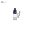 Fabricante Atacado Pontual Frasco de Óleo Essencial 5ml Reembalado Líquido Plástico Transparente Pet Gotejador Squeeze Embalagem Frasco para Encher Óleo