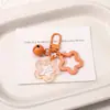 Pingente Sino Estrela Cinco Pontas Colorido em Acrílico, Chaveiro de Contas, Acessórios Artesanais DIY para Bolsas e Decorações de Fones de Ouvido