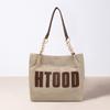 Bolsa de Tote, Versátil Estilo Nuevo Otoño e Invierno para Mujer, Lona de Gran Capacidad, Bolsa de Viaje de Alta Gama, Bolso de Hombro, Bolsa de Equipaje