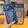 Adecuado para Funda de Teléfono Móvil iPhone 17Promax, Apple 16 Mate Magnético Tacto Suave Semitransparente 15Pro Funda Protectora