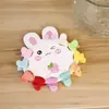 Mini clipe infantil bonito dos desenhos animados princesa hairpin menina quebrado grampo de cabelo doce cor acessórios para o cabelo do bebê