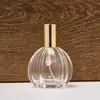 Botella de Perfume de Gama Alta 30/50ml Botella de Vidrio para Rellenar Perfume Botella con Tapa de Rosca y Atomizador de Presión Botella de Relleno de Perfume