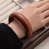 Nuevo Estilo Chino Retro Estilo Étnico Madera Artístico Pulsera de la Paz Sentido Avanzado Simple Nicho Pulsera de Madera Maciza Pulsera