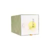 Caja de Empaque para Cosméticos de Mascarilla Facial, Caja de Color Corrugado Impresa, Caja de Cartón Blanco con Ventana Papel Kraft, Nochebuena
