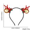 Decoraciones para Fiesta de Navidad Diadema de Astas de Navidad Lindo Cascabel Diadema de Alce Accesorios para el Cabello Decoraciones de Navidad