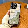 Funda Rosa Retro de Flores Adecuada para Teléfono Apple 17 iPhone 16 Pro Max Funda de Dibujos Animados 15 Plus 14 Funda de Dibujos Animados de Cobertura Total