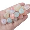 Acrílico cor mista flor de cerejeira pequeno ponto quebrado estrela de cinco pontas contas redondas pulseira colar DIY feito à mão joias com contas