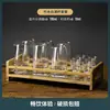 Juego de Copas de Licor Dispensador de Vino para el Hogar Copa de Vino Pequeña Caja de Regalo Juego de Vino Chino Decantador Medidor de Vino con Escala Copa de Vino