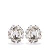 Blogger INS con pendientes exagerados pendientes Moda europea y americana Joker clip para oreja de gota de agua pendientes de diamantes de imitación pendientes