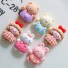 Resina niña gatito funda para teléfono móvil accesorios DIY accesorios para el cabello material hecho a mano hebilla para zapatos parche para taza venta al por mayor norte 15