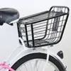 Cesta Trasera para Bicicleta Bicicleta de Montaña Cesta Gruesa para Asiento Trasero Cesta Plegable Portabultos Trasero Marco de Bicicleta Cesta para Verduras Mascota Cielo Estrellado