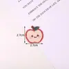 Meias Femininas Novas Outono e Inverno Bordadas com Apliques de Tecido Apliques para Roupas Patch Expressão Criativa Patch Bordado de Frutas Patches