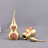 Adorno de Calabaza de Latón Puro para la Fortuna y el Bienestar para Decoración del Hogar, Manualidad para Escritorio de Oficina, Venta al por Mayor de Decoración de Calabaza
