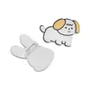 Broche de rana linda de acrílico, insignia de perro de dibujos animados, pin de moda, pequeño regalo decorativo, broches al por mayor