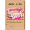 Pulsera Inspirada en Álbum de Taylor Set de Pulseras Bohemias Laminadas Pulsera de la Amistad Joyería de Verano para Niña Regalo