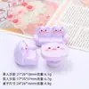 Muebles de Cerdo Tridimensionales Sofá de Dibujos Animados Accesorios de Joyería Hechos a Mano DIY Resina de Pegamento de Crema Accesorios Pequeños Material al por Mayor