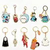 ¡Guau! Llaveros metálicos personalizados creativos con recubrimiento de esmalte, colgantes de dibujos animados para promoción de empresas y eventos corporativos