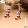 Pendientes Colgantes Gatito Espacial Transfronterizos Accesorios Sexy para el Día a Día y Fiestas Regalos de Navidad Adecuados para Mujeres Todas las Estaciones