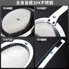 Colher Escumadeira de Aço Inoxidável 304 para Hot Pot Sopa, Escumador Multifuncional de Cozinha, Colher Filtro de Resíduos de Óleo para Fritura
