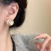 Pendientes retro de perlas francesas diseño femenino pendientes temperamento socialité 2025 nueva tendencia pendientes explosión venta al por mayor