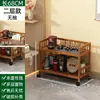 Armário de chá prateleira de curiosidades expositor de chá estante de armazenamento de mesa de chá armário de armazenamento de conjunto de chá prateleira de chá pequena multifuncional para sala de chá