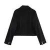 ZA atacado de roupas femininas transfronteiriças jaqueta casaco de veludo cotelê calça pantalona terno casual 4369250 4369251