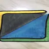 Toalla de coche de vellón de coral de doble cara de dos colores engrosada al por mayor de fábrica 30*30 toalla de lavado de coches de fibra