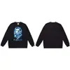 Suministro Mayorista Transfronterizo de Marca de Moda de Comercio Exterior Sudadera Pesada de Cuello Redondo Chaqueta de Manga Larga Tiburón