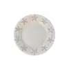 Platos Planos de Cerámica Estilo Ins Serie Estrella de Mar, Vajilla Cerámica Doméstica para Una Persona, Alto Valor Estético, Platos Sencillos, Platos para Fruta y Postre