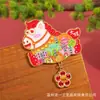 Ímãs de Geladeira Personalizados de Cidades com Design Cultural e Criativo Estilo Chinês, Artesanato Magnético DIY, Ímãs de Geladeira de Metal, Lembranças de Viagem