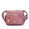 Bolso de hombro multicapa para mujer, gran capacidad, resistente al agua, adecuado para el trabajo y el ocio, elegante y con estilo, cabe un teléfono, bolso cruzado
