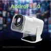 Nuevo Proyector Hy320Mini para Hogar, Dormitorio, Proyección en Pared, Mini Portátil, Mini Proyector 4K de Tiro Corto