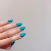 Manicura Color Nude Hecha Completamente a Mano Estilo Corto Usable Estilo Año Nuevo 2025 Gama Alta Exquisita Primavera y Verano Color Puro Blanqueador