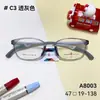 Óculos para Miopia de Estudante para Mulheres A8003 Armação Moda Tr90 Armação de Óculos Infantil Armação Macia Danyang Atacado