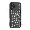 Exclusivamente para exportación: Funda protectora retro floral estilo coreano para iPhone 18 Pro, mate, anticaídas