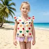 Chaleco Salvavidas de Encaje Patito Feo con Diseño de Corazón Grande Chaleco Salvavidas Infantil Ropa de Baño Ropa Flotante Equipo de Natación