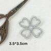 Adhesivo de Tela de Encaje Gris Decoración Hecho a Mano DIY Parche para Agujeros Moda Personalidad Adhesivo de Flor Decoración Adhesivo de Tela Bordada Combinable
